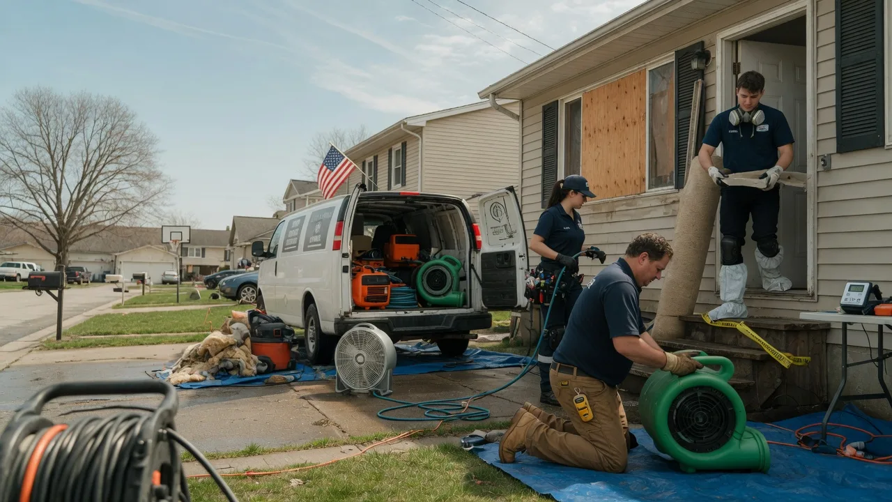 Water Damage Restoration in Blue, AZ near me
